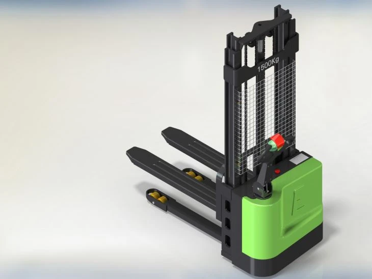 1 トン 1.5 トン ウォーキー電動パレット スタッカー