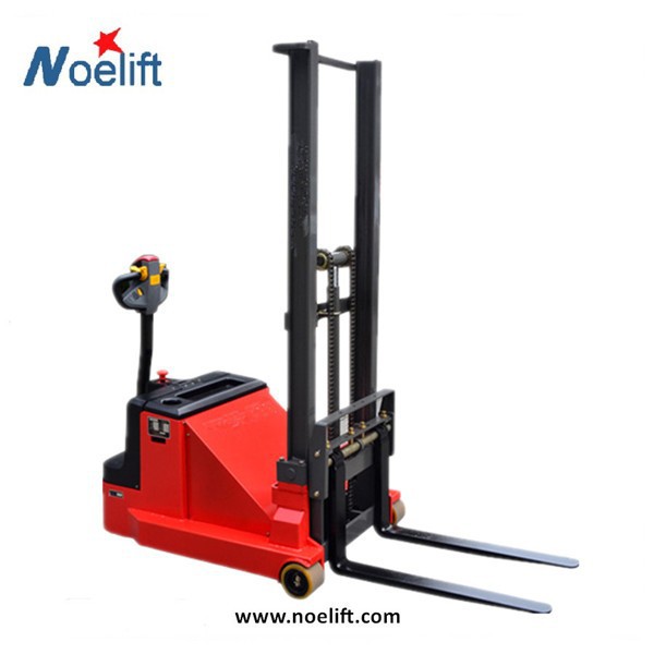 1t 900kg Counterbalanced Electric Reach Truck Pallet Stacker factory