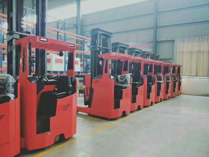 sit down electric reach truck