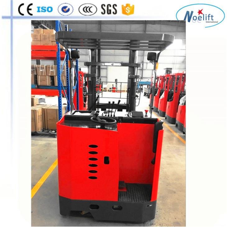 Customized Transpallet CE &ISO Carretilla Elevadora 1.5-3ton Stand On Electric Reqach Stacker Pallet Stacker Forklift