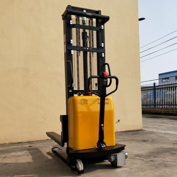 1000KG 2500MM 電動スタッカーパレットリフタートラック