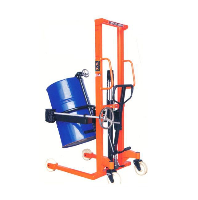 ドラム傾斜付き 350kg 1.6m 油圧ドラム スタッカー