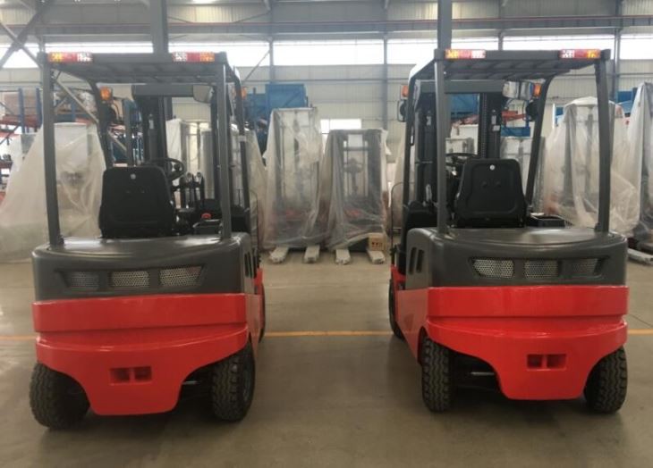 wholesale High Quality Standard 2-stage Mast Lift Height 3m Electric Counterbalance Forklift Truck