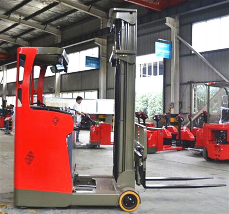 High Stable Seated Reach Electric Stacker factory