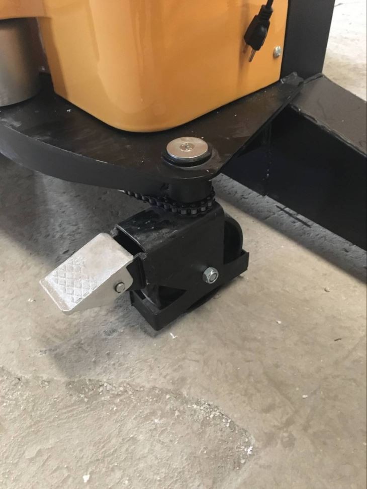 high quality semi electric stacker