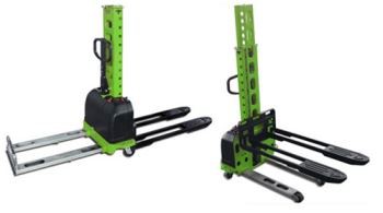 ポータブル500kgセルフローディングスタッカー