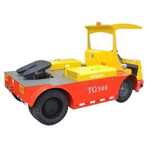Tow Tractor Construction For Carrying Trolley Cart