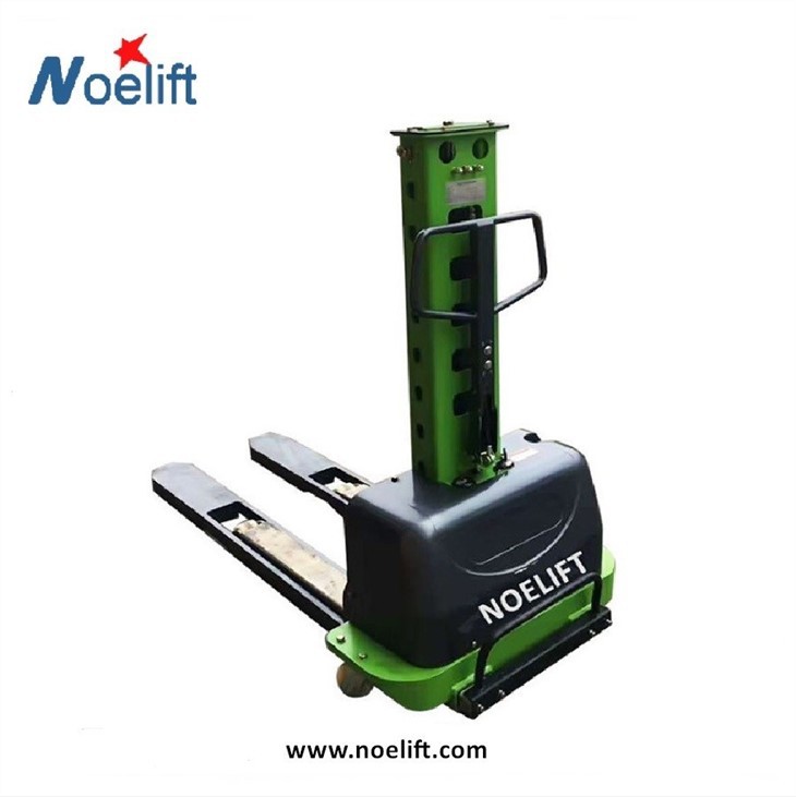 New 500kg Electric Self Loading Pallet Lift Hand Stacker