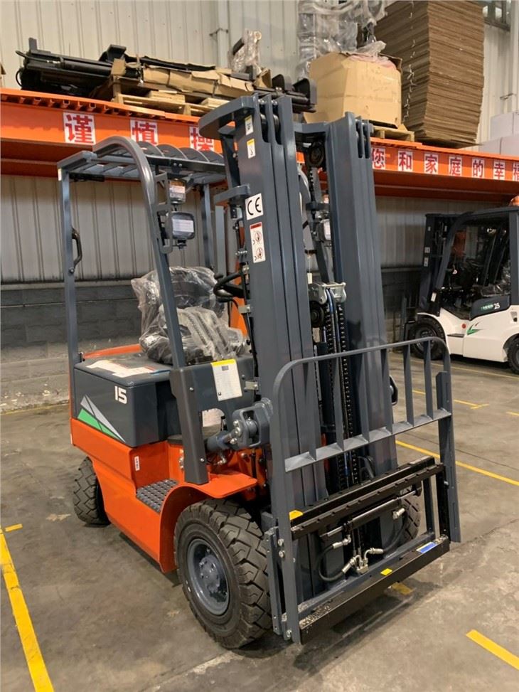 Electric Forklifts Two Stage Equipment Lifting For Sale