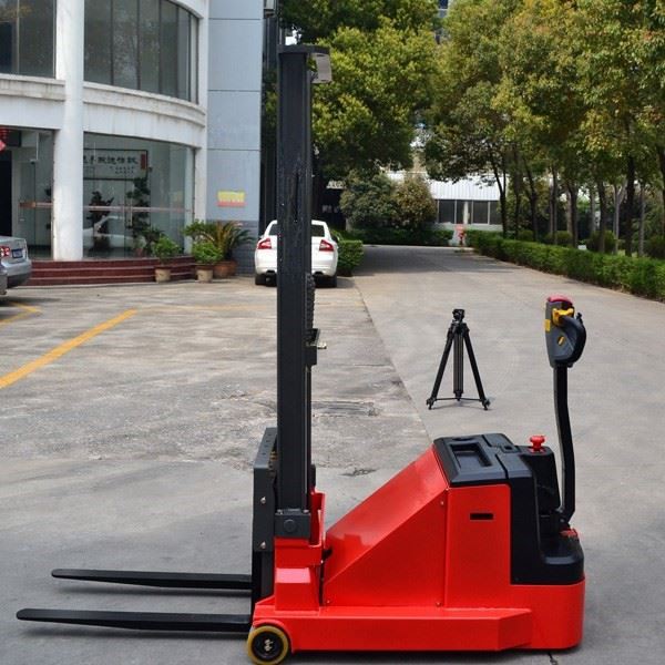 1000KG電動パレットスタッキングフォークリフト