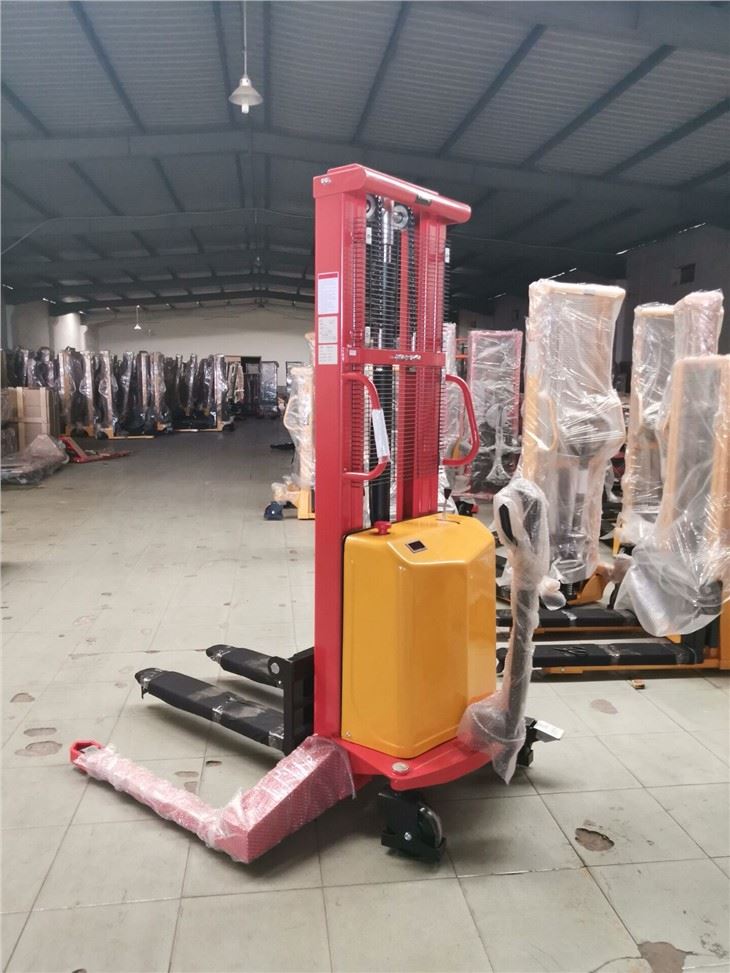 1.5-3.5m Duplex Mast·Semi Electric Pallet Stacker