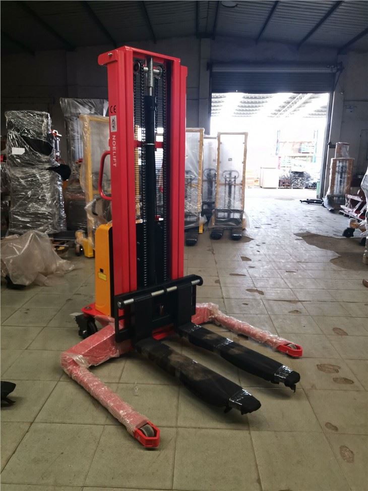 Duplex Mast·Semi Electric Pallet Stacker