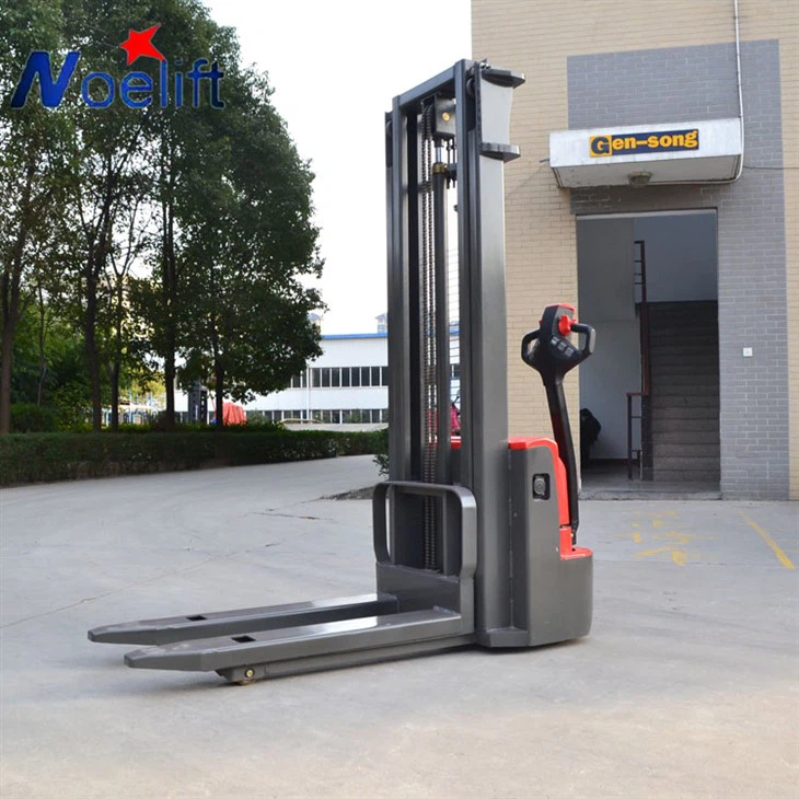 1500kg Adjustable Strradle Leg Electric Stacker