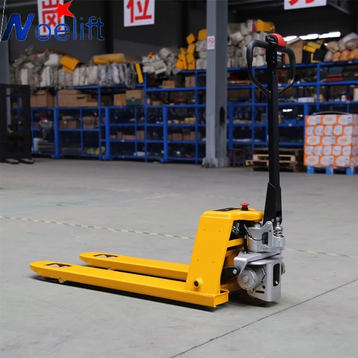 Lithium Battery Semi Electric Pallet Jack