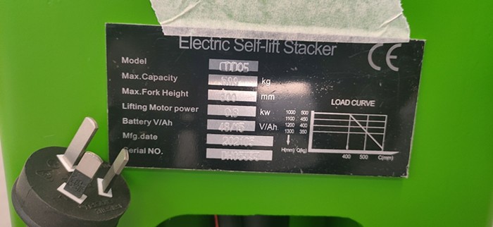 self lifting stacker